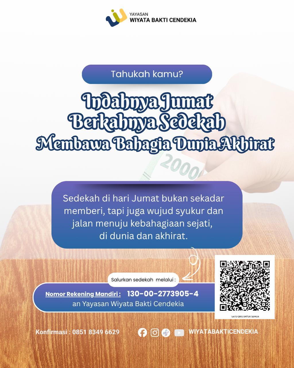 Indahnya Jumat dengan Sedekah